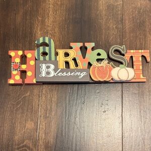 Hobby Lobby Colorful Harvest Blessing Decor